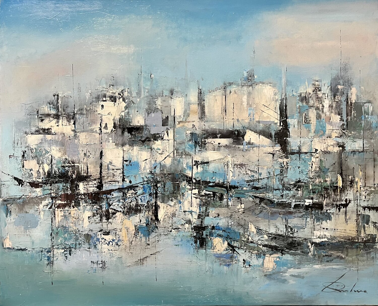 Image bleue Richard Dubure