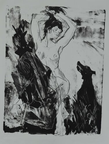 Hund by Arsentij Pawlow, Print for Sale on Singulart