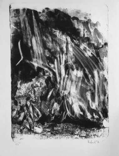 Wasserfall by Arsentij Pawlow, Print for Sale on Singulart