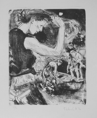 Wasserspiele von Arsentij Pawlow, Druck kaufen auf Singulart