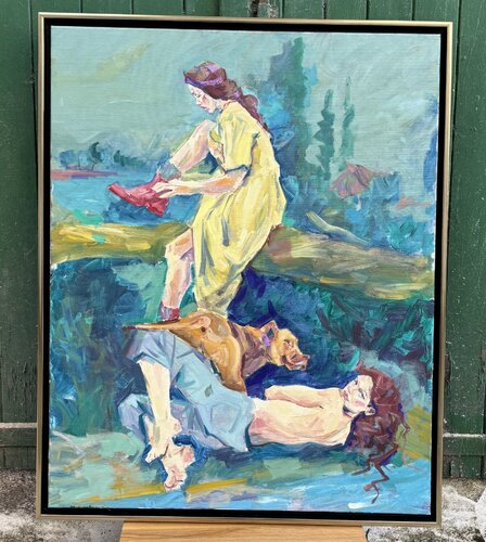 Am Fluss von Arsentij Pawlow, Malerei kaufen auf Singulart