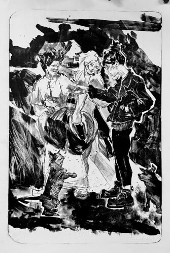 Spiel by Arsentij Pawlow, 인쇄 for Sale on Singulart