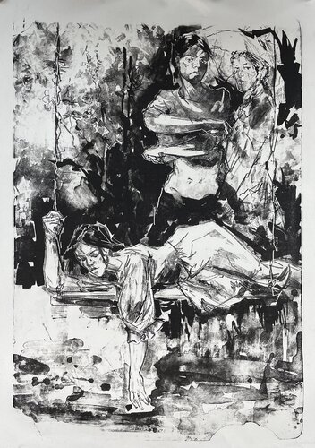 Am Fluss by Arsentij Pawlow, Print for Sale on Singulart