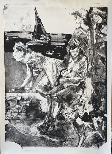 Segelboot by Arsentij Pawlow, Print for Sale on Singulart