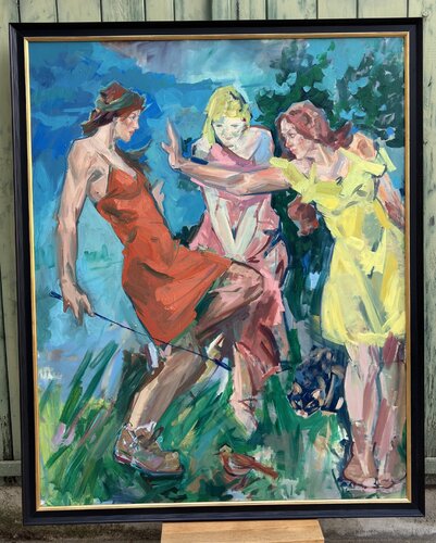 Peitsche van Arsentij Pawlow, Schilderij te koop op Singulart