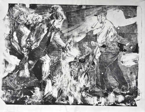 Feuer di Arsentij Pawlow, Stampa in vendita su Singulart