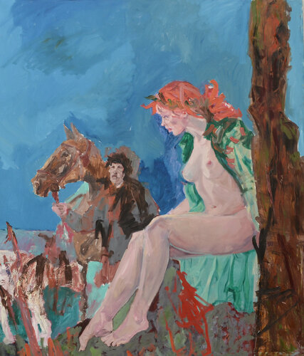 Schäferin di Arsentij Pawlow, Pittura in vendita su Singulart