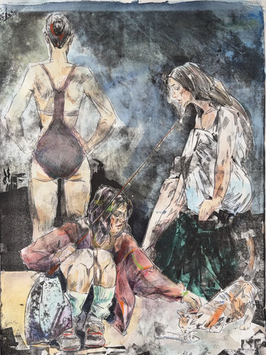 Abends 2 par Arsentij Pawlow, Peinture en vente sur Singulart