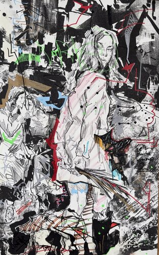 Arsentij Pawlow X Rorie, o.T. 1 par Arsentij Pawlow, Œuvre sur papier en vente sur Singulart