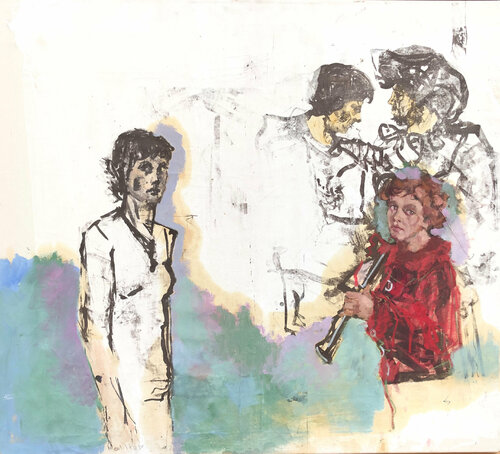 Junge mit der Flöte I Arsentij Pawlow