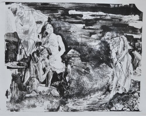 Am Bach von Arsentij Pawlow, Druck kaufen auf Singulart