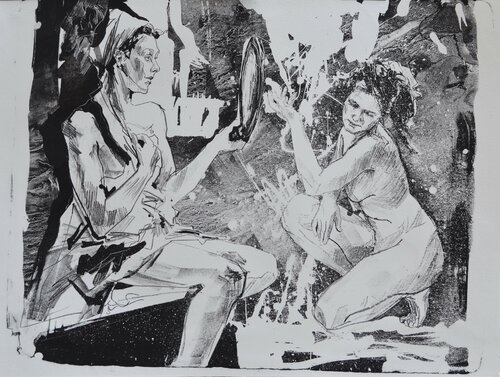 Wasserfall di Arsentij Pawlow, Stampa in vendita su Singulart