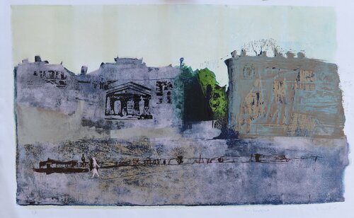 Im Rosa Kleid 1 by Arsentij Pawlow, Print for Sale on Singulart