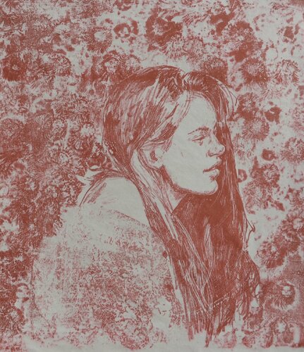 Zwischen den Blumen di Arsentij Pawlow, Stampa in vendita su Singulart