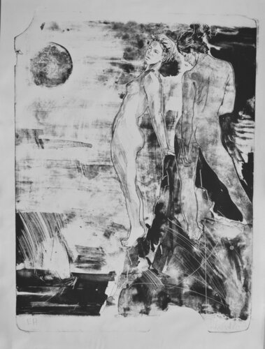 Am Abgrund by Arsentij Pawlow, Print for Sale on Singulart