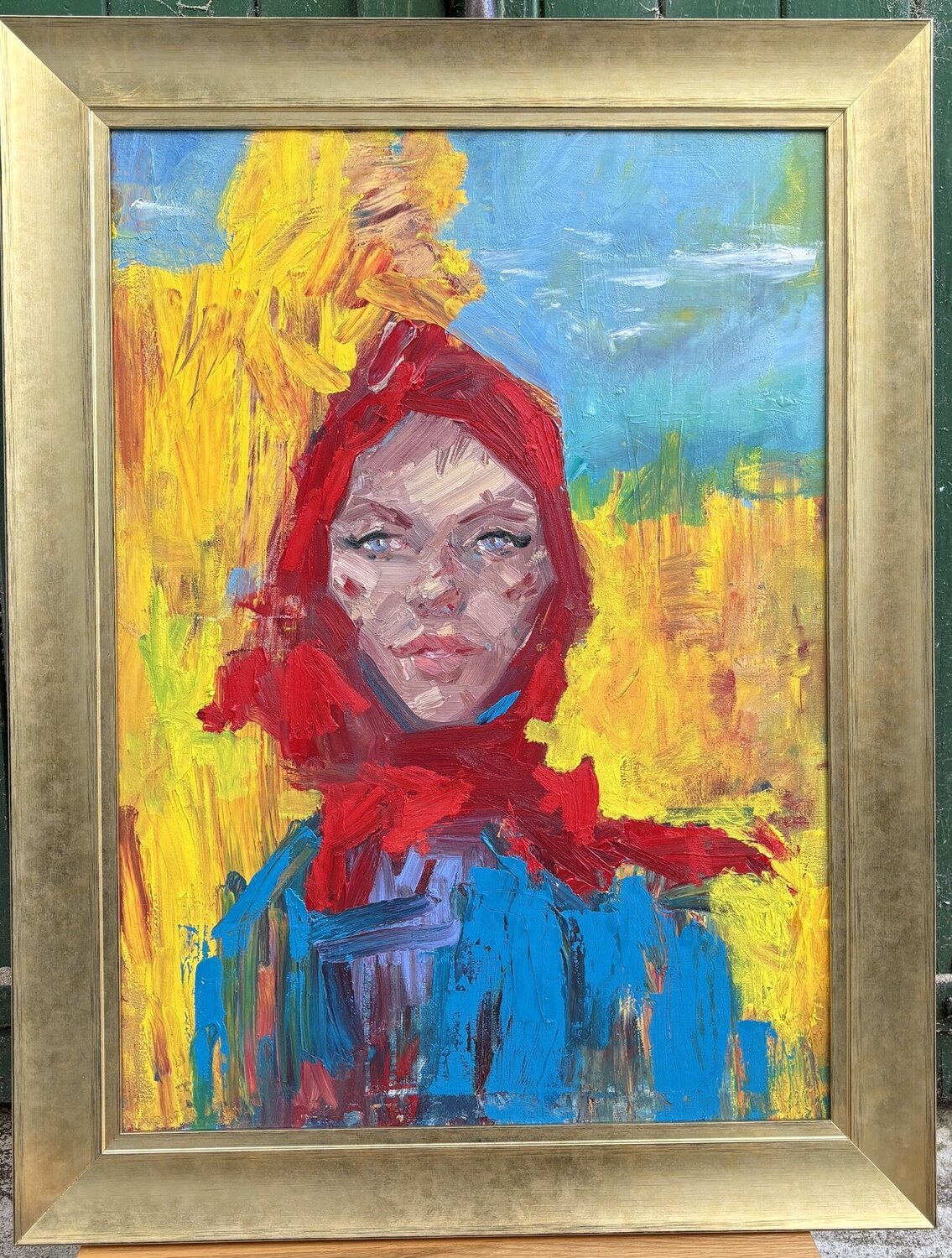 Mit einem roten Tuch Arsentij Pawlow