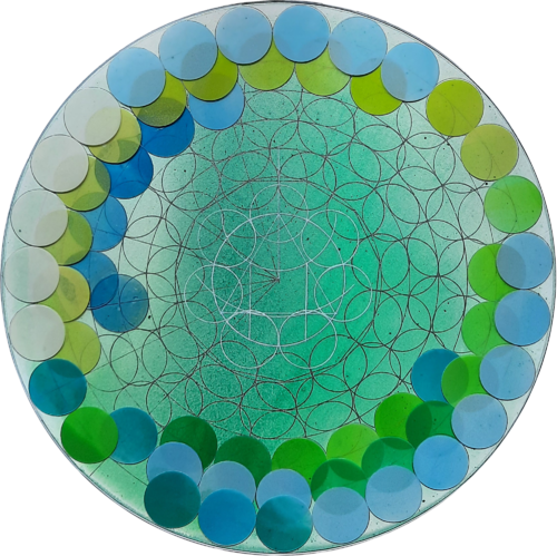 Time flows with holy heptagon_220421 Soo Youn Kim