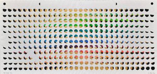 Moon Calendar 2022_12 Places di Soo Youn Kim, Pittura in vendita su Singulart