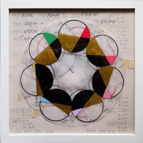 Moon Calendar_ Gaza _Oct 2023 von Soo Youn Kim, Zeichnungen kaufen auf Singulart