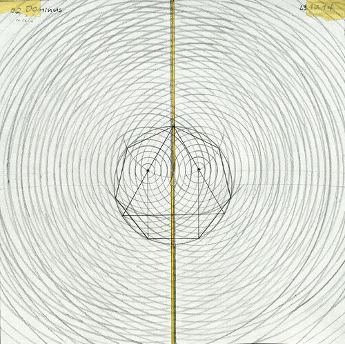 00DOminus / 01REsonance_Stehende Welle und das Licht l by Soo Youn Kim, Work on Paper for Sale on Singulart