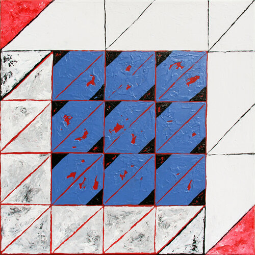 Reflection_the Space 01 di Soo Youn Kim, Pittura in vendita su Singulart