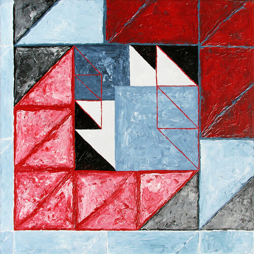 Reflection_the Space 02 di Soo Youn Kim, Pittura in vendita su Singulart