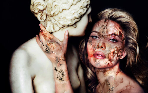 Hot Skin - Scarlet von Gianluca Chiodi, Digital kaufen auf Singulart