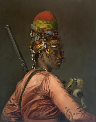 Bashi-Bazouk After Jean-Léon Gérôme von Sherie Harkins, Malerei kaufen auf Singulart