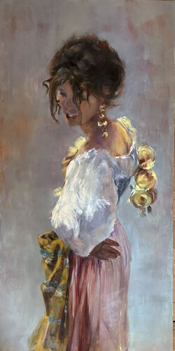 After Sargent Rosina van Sherie Harkins, Schilderij te koop op Singulart