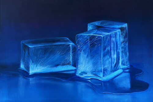 Midnight Blue von Sherie Harkins, Malerei kaufen auf Singulart