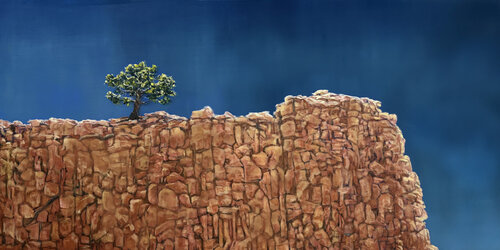 Touching Earth And Sky van Sherie Harkins, Schilderij te koop op Singulart