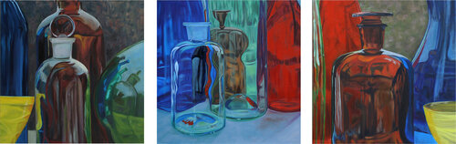 Clarity Triptyche von Sherie Harkins, Malerei kaufen auf Singulart