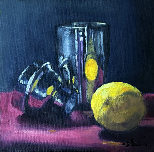 Mellow Yellow von Sherie Harkins, Malerei kaufen auf Singulart