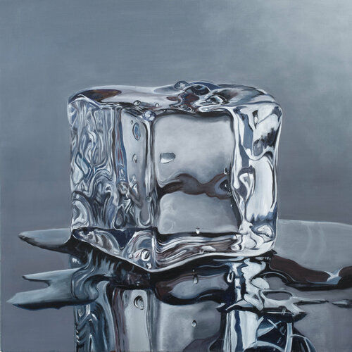 Shift Eight; Solid Dissolve van Sherie Harkins, Schilderij te koop op Singulart