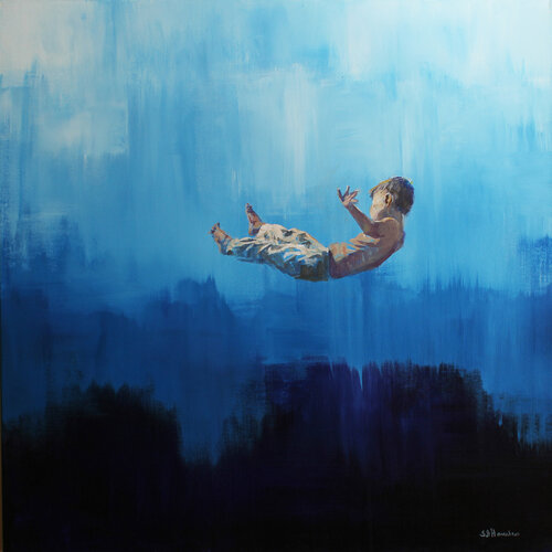 Rising on the Breath of Heaven von Sherie Harkins, Malerei kaufen auf Singulart