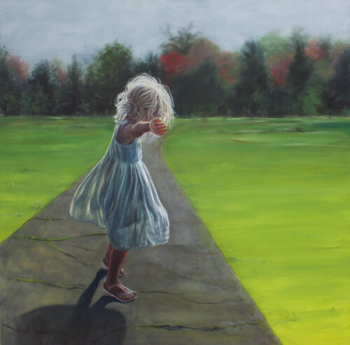 Veering Off the Path With Fear and Hope von Sherie Harkins, Malerei kaufen auf Singulart