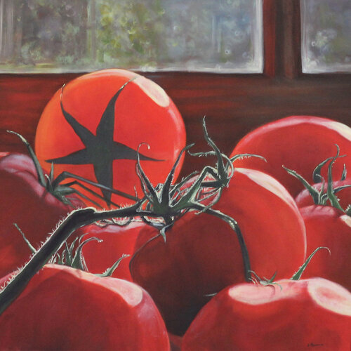 Tomato Light van Sherie Harkins, Schilderij te koop op Singulart