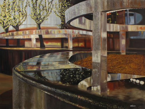 New York City Sparkle de Sherie Harkins, Pintura a la venta en Singulart