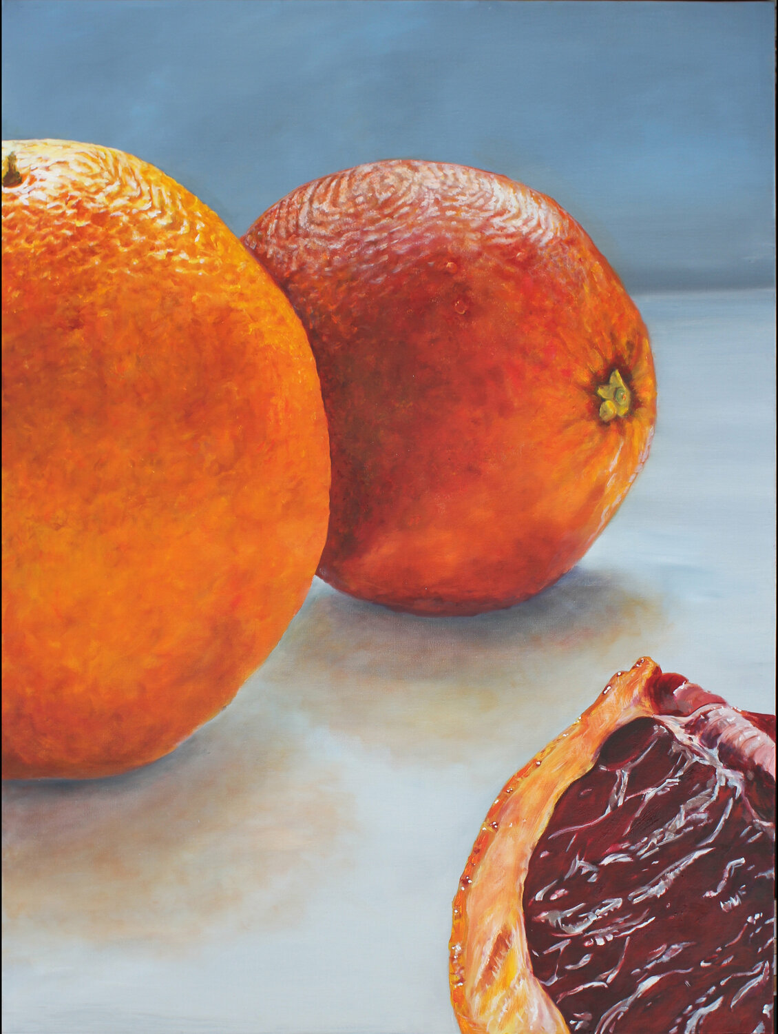 Blood Orange Companion Sherie Harkins Originalgemälde zu verkaufen