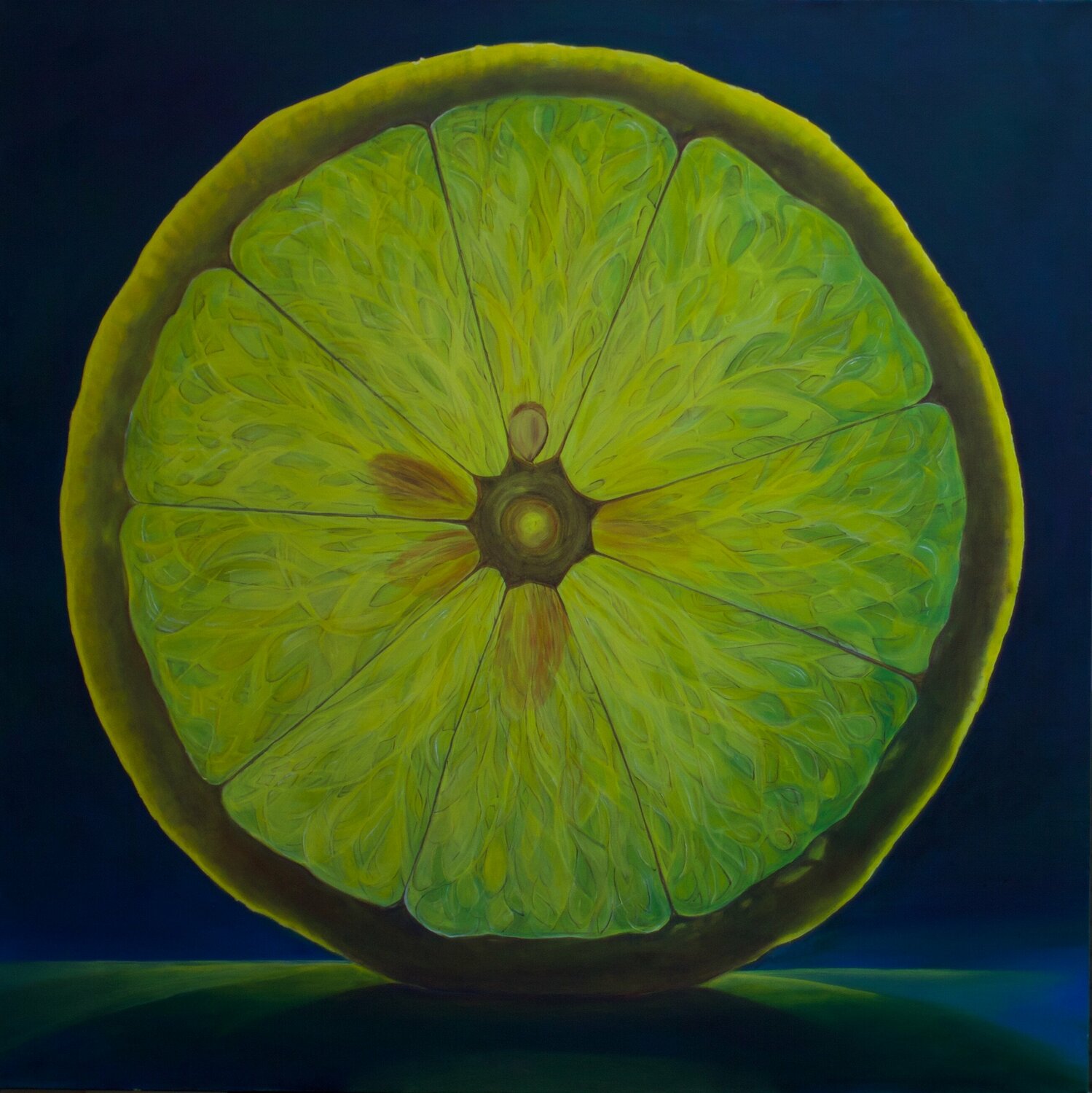 Slice of Baby Sunshine Sherie Harkins Originalgemälde zu verkaufen