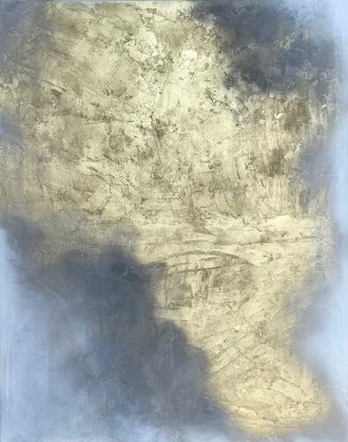 Golden Cloud di Zue Razali, Pittura in vendita su Singulart