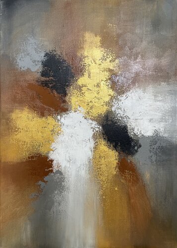 The Entangled van Zue Razali, Schilderij te koop op Singulart