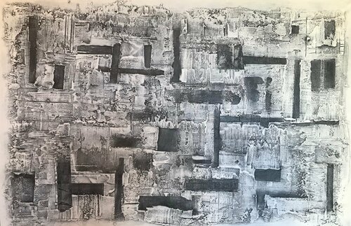 Dédale di Zue Razali, Pittura in vendita su Singulart