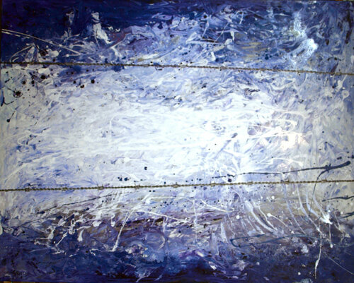 Barbed Wire van Al Razza, Schilderij te koop op Singulart