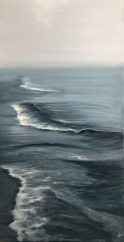 Silver Morning di Eva Volf, Pittura in vendita su Singulart
