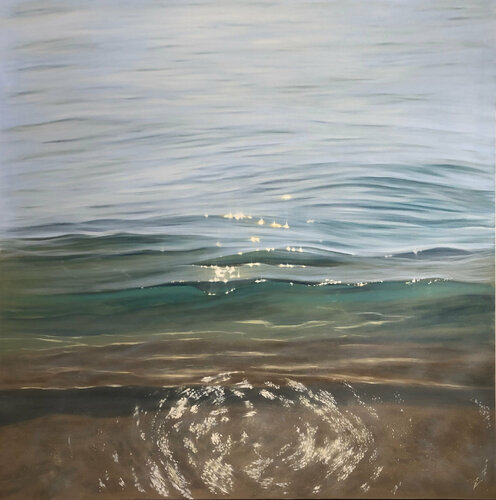 Gentle Caress van Eva Volf, Schilderij te koop op Singulart