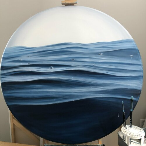 Repose di Eva Volf, Pittura in vendita su Singulart