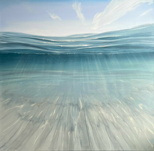 Above and Below van Eva Volf, Schilderij te koop op Singulart