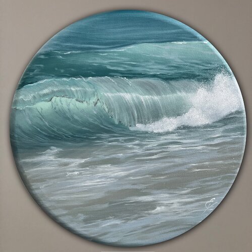 Where the Ocean Ends von Eva Volf, Malerei kaufen auf Singulart