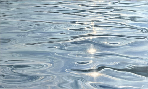 Follow The Light van Eva Volf, Schilderij te koop op Singulart